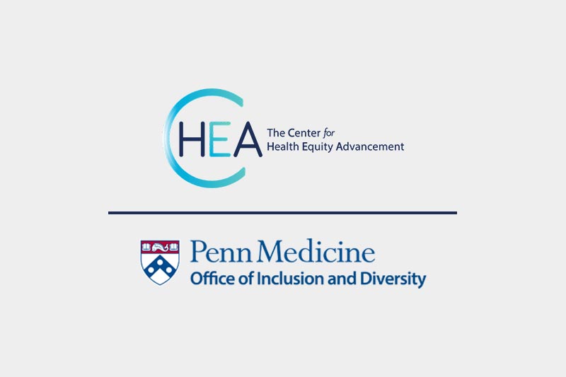 The Center for Health Equity Advancement logo and Office of Inclusion and Diversity logo